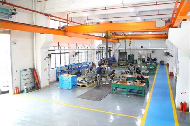 Dongguan Howe Precision Mold Co., Ltd. línea de producción de fábrica