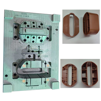 Sistema de conducción en frío de múltiples cavidades para herramientas de moldeo por inyección de acabados superficiales