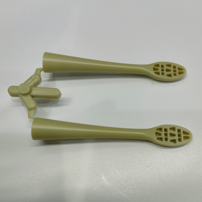 Abs moldeado por inyección de plástico para la cabeza del cepillo de dientes reemplazable con tapa regular